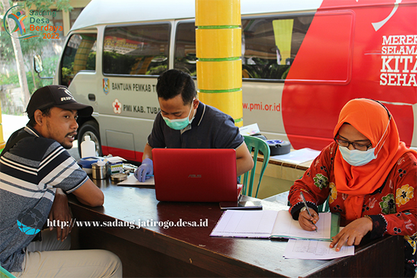 DONOR DARAH PEMDES SADANG, BANYAK PENDONOR PEREMPUAN GAGAL DONOR AKIBAT HB YANG KURANG